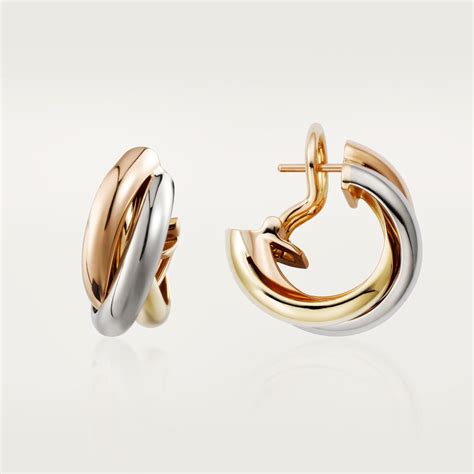 cartier trinity earrings|cartier trinity earrings price.